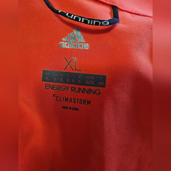 ADIDAS Energy running climastorm supernova jacket in Red. Size XL - Picture 12 of 15
